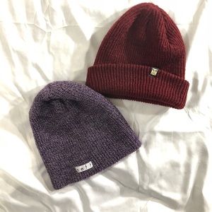 Obey Beanie and Neff Beanie